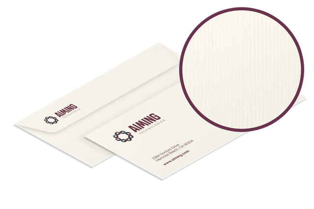 Buste acquerello bianco con marchio stampato Buste premium acquerello bianco marchio personalizzato stampato corrispondenza professionale. Sprint24.