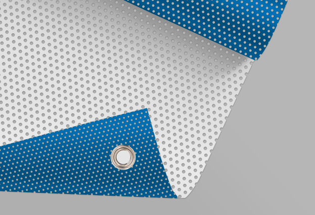 MICROFORATO MESH: Rete antivento - Lunga durata: La **rete in pvc microforata antivento** è una soluzione durevole e resistente per proteggere gli spazi esterni. Grazie allo spessore di 300 gr e alla durata m…