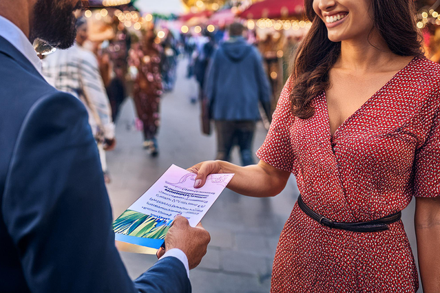 Stampa online di volantini e brochure promozionali per eventi. Qualità e risultati garantiti Rotostampa.