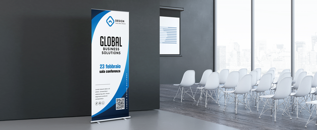 Stampa Roll up, Bandiere, Totem a Roma: Scopri le nostre offerte per roll up, bandiere e toem. Qualità di stampa eccellente e consegna veloce in tutta Roma a prezzi contenuti.