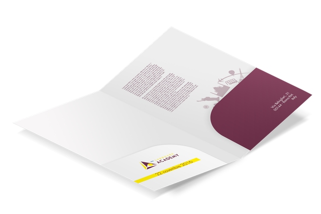 Cartelline con due tasche: * Disponibili con 2 o 3 ante
* 2 template pronti
* Doppia tasca incollata Cartelline con due tasche: * Disponibili con 2 o 3 ante
* 2 template pronti
* Doppia tasca incollata