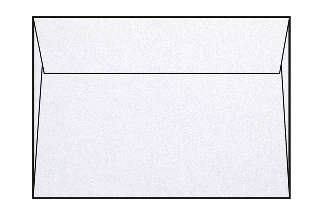 Sirio Pearl Ice White, strip, taglio quadro: 16,20x22,90 cm: Cartoncino naturale colorato certificato FSC. Superficie liscia perlescente. Produttore: Fedrigoni