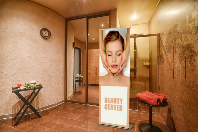 Stampa online Beauty Center: Stampa Rollup a Roma. Scegli il servizio di stampa offset e di stampa digitale della topografia a Roma Rotostampa Group. Stampare on line conviene!